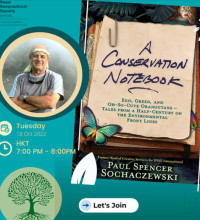 Watch Paul’s presentation, October 18, 2022, on “A Conservation Notebook” given to the Royal Geographical Society of Hong Kong